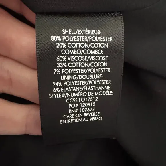 Alice + Olivia Sally Side Zip Tweed Mini Dress 8 Black White Business Casual NEW - Picture 11 of 13